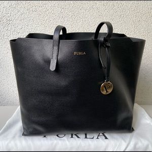 NWT Black FURLA Tote